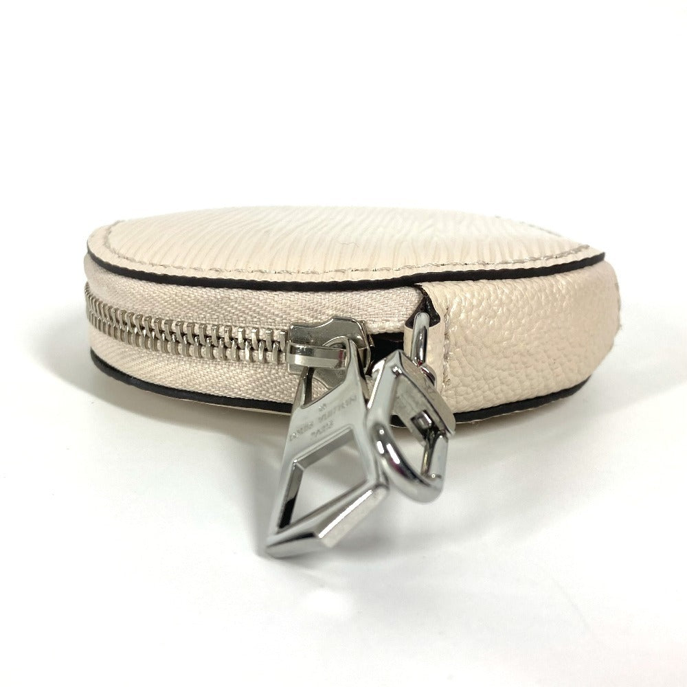 LOUIS VUITTON Coin case Epi Leather white Epi accessories Women(Unisex) Used Authentic
