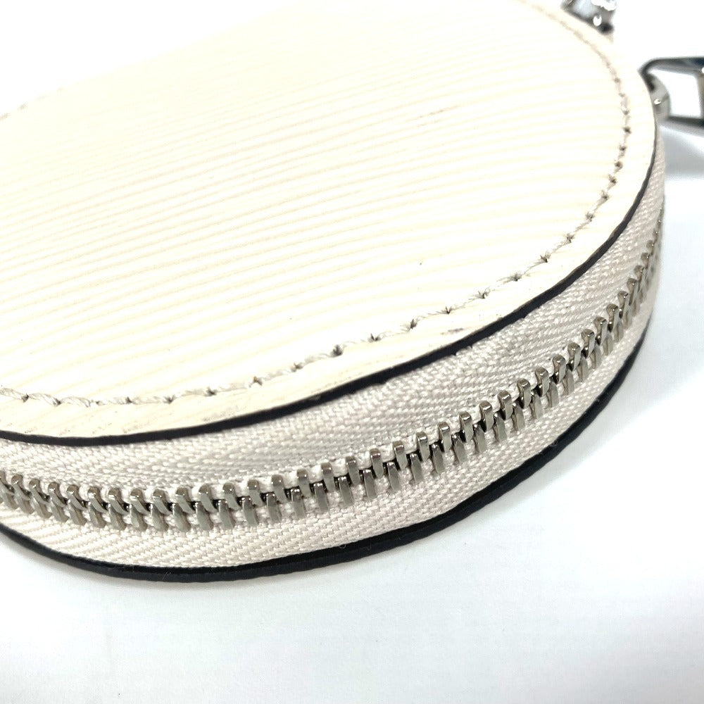 LOUIS VUITTON Coin case Epi Leather white Epi accessories Women(Unisex) Used Authentic