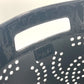 CHANEL Handbag enamel black Punching logo Triple Coco CC COCO Mark Women Used Authentic