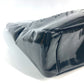 CHANEL Handbag enamel black Punching logo Triple Coco CC COCO Mark Women Used Authentic