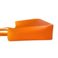 CHANEL Shoulder Bag rubber Orange logo big size