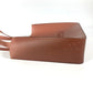 CHANEL Shoulder Bag rubber Brown logo beach bag