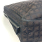 CHANEL Business bag Nylon, Leather Brown New travel line Handbag Women Used Authentic
