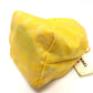 CHANEL Pouch ‚`14355 canvas yellow New Travel Line Drawstring Makeup Case Women Used Authentic
