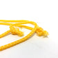 CHANEL Pouch ‚`14355 canvas yellow New Travel Line Drawstring Makeup Case Women Used Authentic
