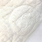 CHANEL Tote Bag Cotton leather white beach bag pile CC COCO Mark Women Used Authentic