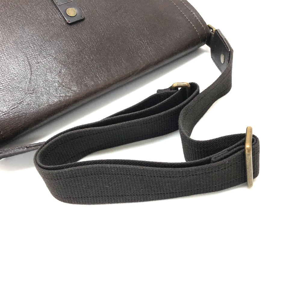 LOUIS VUITTON Shoulder Bag M92994 Utah leather Brown Utah Ohama mens Used Authentic