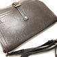 LOUIS VUITTON Shoulder Bag M92994 Utah leather Brown Utah Ohama mens Used Authentic