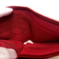 CHANEL Folded wallet lambskin Red Pico Lore Women Used Authentic