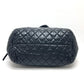 CHANEL Boston Duffel bag A47205 Nylon black Matrasse Cococoon