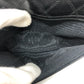 CHANEL Long Wallet Purse lambskin black Matrasse Women Used Authentic