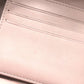 CHANEL Trifold wallet lambskin beige Vstitch Chevron