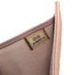 CHANEL Trifold wallet lambskin beige Vstitch Chevron