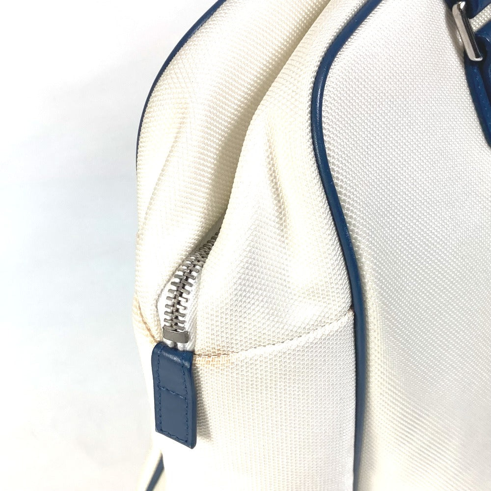 CHANEL Shoulder Bag Canvas / leather white Airline CC COCO Mark Women Used Authentic