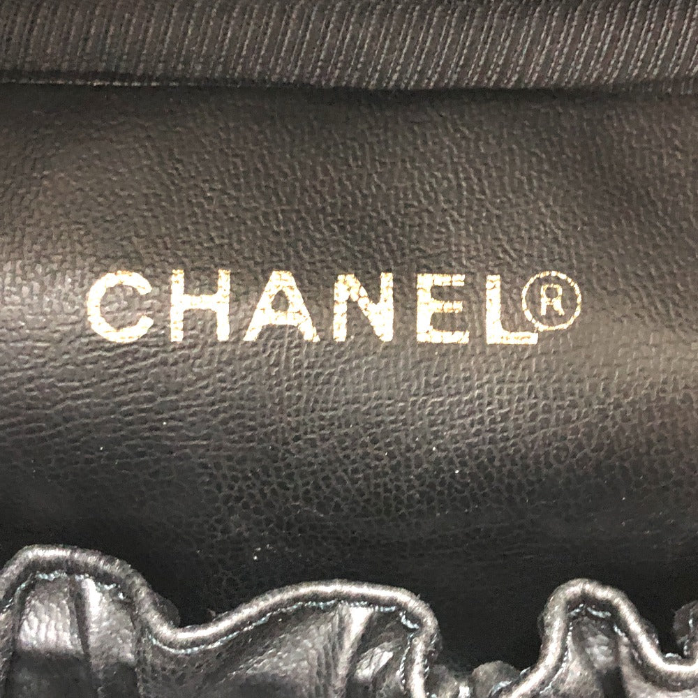 CHANEL Handbag A01998 enamel black CCCOCO Mark Cosmetics Pouch Women Used Authentic