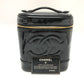 CHANEL Handbag A01998 enamel black CCCOCO Mark Cosmetics Pouch Women Used Authentic