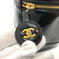 CHANEL Handbag A01998 enamel black CCCOCO Mark Cosmetics Pouch Women Used Authentic