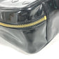 CHANEL Vanity bag enamel black vintage CC COCO Mark Women Used Authentic