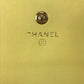 CHANEL Long Wallet Purse Caviar skin yellow Two fold Long wallet Filigree CC COCO Mark Women Used Authentic