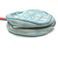 CHANEL Pouch Nylon blue Sports round Women Used Authentic