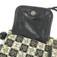 CHANEL Shoulder Bag canvas black Coco ball Camellia CC COCO Mark