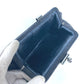 CHANEL Clutch bag leather Dark Navy type Rhinestone Purse Purse Women Used Authentic