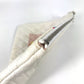 CHANEL Clutch bag canvas white COCO Coco logo Women Used Authentic
