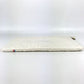CHANEL Clutch bag canvas white COCO Coco logo Women Used Authentic