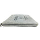 CHANEL Clutch bag canvas blue logo Deauville Women Used Authentic