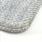 CHANEL Clutch bag canvas blue logo Deauville Women Used Authentic