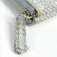 CHANEL Clutch bag canvas blue logo Deauville Women Used Authentic