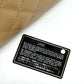 CHANEL Tote Bag Calfskin beige Wild stitch Women Used Authentic