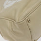 CHANEL Camelia Two Way Shoulder Bag Leather Ivory CC