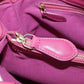 BURBERRY Blue Label Leather Hand Bag Pink Gold