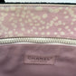 CHANEL Tote Bag canvas Light pink x black COCO Mark Women Used Authentic