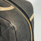 CHANEL Handbag canvas black All-over logo Women Used Authentic