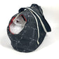 CHANEL Boston Duffel bag Nylon black Old travel line Pet Bag unisex(Unisex) Used Authentic