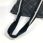 CHANEL Boston Duffel bag Nylon black Old travel line Pet Bag unisex(Unisex) Used Authentic