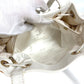CHANEL Shoulder Bag Caviar skin white vintage CC COCO Mark logo drawstring bag Women Used Authentic