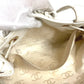 CHANEL Shoulder Bag Caviar skin white vintage CC COCO Mark logo drawstring bag Women Used Authentic