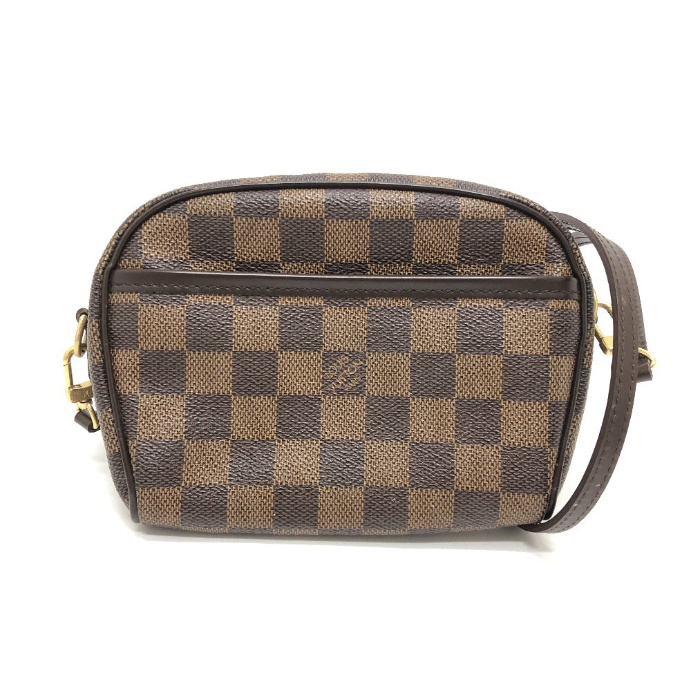 LOUIS VUITTON Shoulder Bag N51296 Damier canvas Brown Pochette Ipanema
