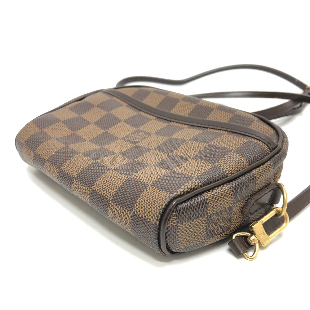LOUIS VUITTON Shoulder Bag N51296 Damier canvas Brown Pochette Ipanema