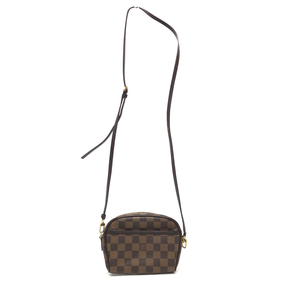 LOUIS VUITTON Shoulder Bag N51296 Damier canvas Brown Pochette Ipanema