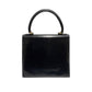 CELINE Shoulder Bag Calfskin Navy Women Used Authentic