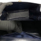 CELINE Shoulder Bag Calfskin Navy Women Used Authentic