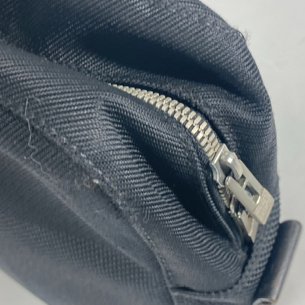LOUIS VUITTON Business bag M93082 Damier Jean Canvas black Damier Jean Yak Women Used Authentic