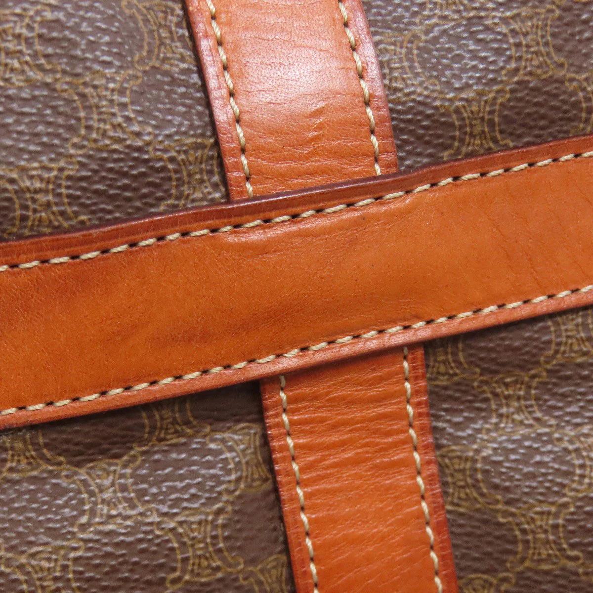 CELINE Macadam Monogram Boston Duffel Bag
Brown