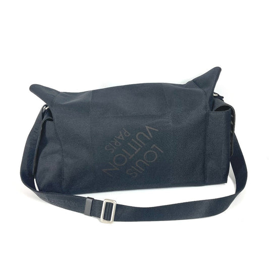LOUIS VUITTON Shoulder Bag M93076 Damier Jean Canvas black Damier Jean Perrier unisex(Unisex) Used Authentic