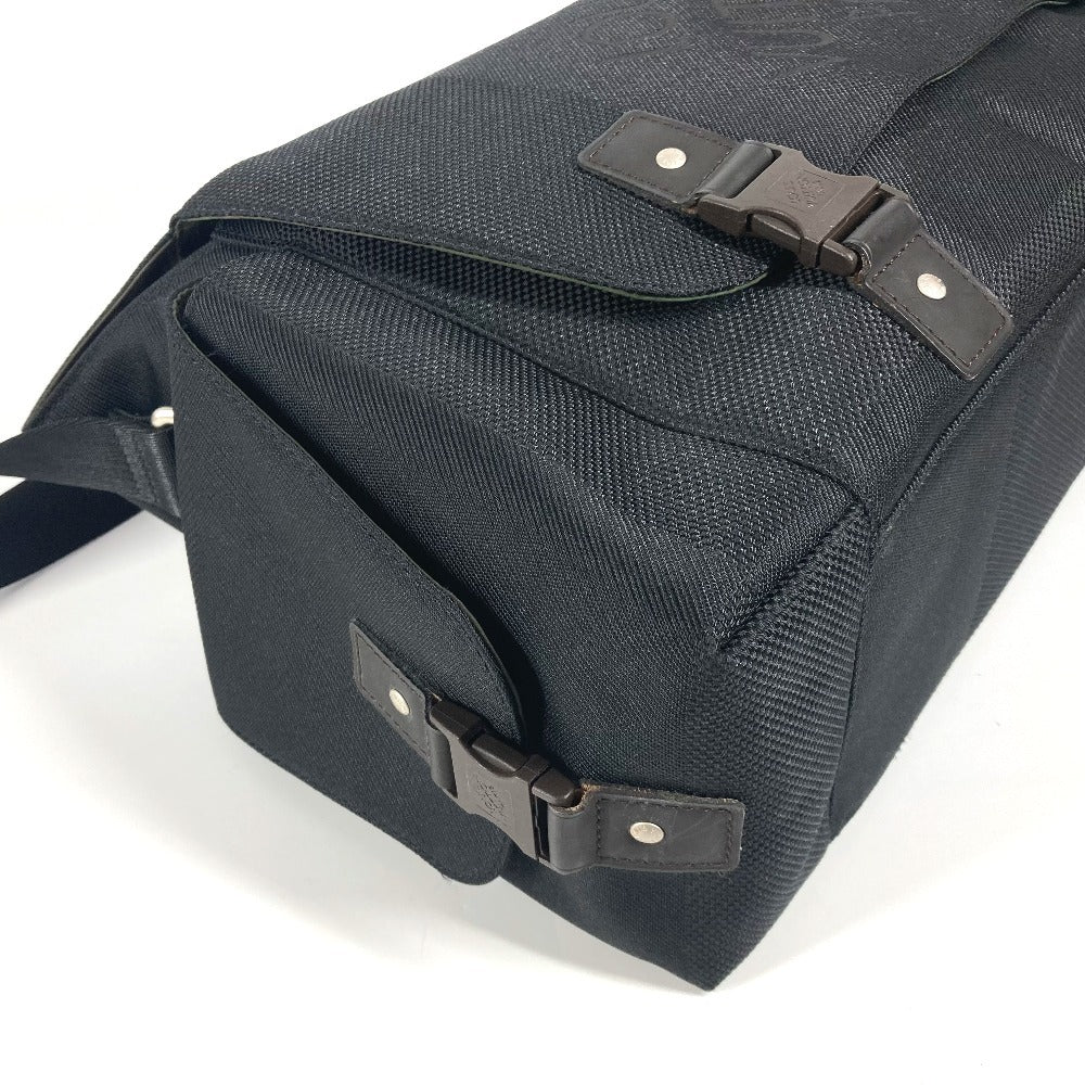 LOUIS VUITTON Shoulder Bag M93076 Damier Jean Canvas black Damier Jean Perrier unisex(Unisex) Used Authentic