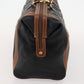 BALENCIAGA Boston Bag Leather Black Gold